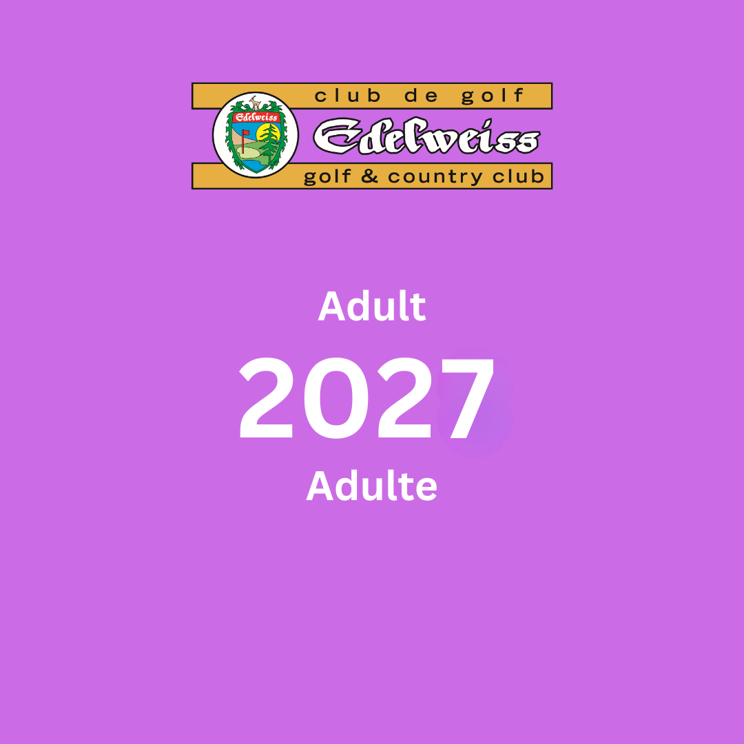 Adhésion Adulte