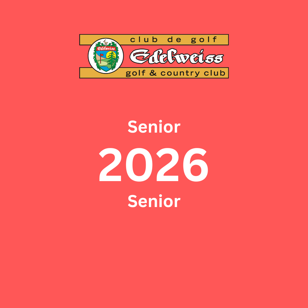 Adhésion Sénior